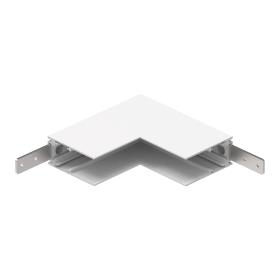 M9303  Magneto 3 Connector Surface L-Joint Wall To Wall In White For M8371 & M8372
